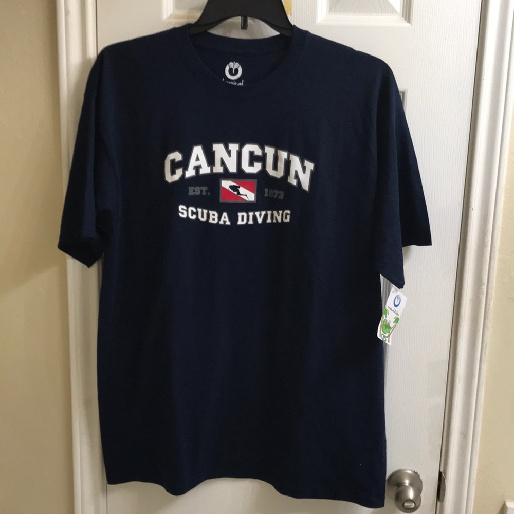 New! Cancun unisex cotton tee shirt